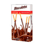 Палочки Biscolata покрытые мол.шоколадом   40гр