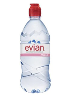 Вода EVIAN минеральная негазированная Sport Cap 750мл