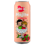 Газ.напиток Love is Мохито со вкусом малины 450мл