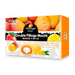 Рисовое пирожное Double Fillings Манго с молоком   180гр