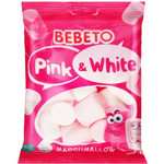 Суфле Bebeto Pink&White со вкусом ванили и клубники 135гр