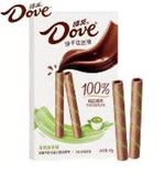 Вафельные трубочки Dove Матча 40гр