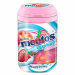 Жев.конфета Mentos Yoghurt(персик, клубника)    90гр