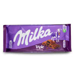Шоколад Milka Triple Choco   90гр