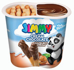 Бисквитные палочки с пастой Jimmy Cream (Орех) 55гр.