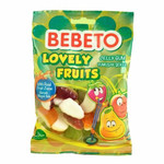 Мармелад Bebeto Lovely Fruits со вкусом клубники, апельсина, груши, малины и ванили 70гр