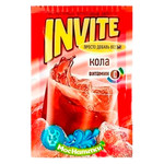 Растворимый напиток Invite Кола   9гр