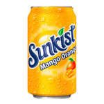 Газ.напиток Sunkist Mango 355мл