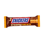Шоколадный батончик Snickers Creamy Peanut Butter Single   36,5гр