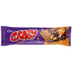 Вафли Crazy Peanut с шоколадно-арахисовой начинкой и возд. рисом   28гр