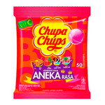 Леденцы Chupa Chups Lollipop Aneka Rasa vitamin C    600гр