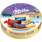 Milka WEIHNACHTS-TELLER ассорти 196гр