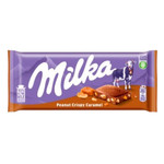 Шоколад Milka Peanut Crispy Caramel   90гр