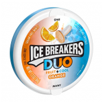 Жвачка ice breakers DUO Апельсин и Мята 36 гр.