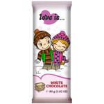 Шоколад Love is Белый 80гр.