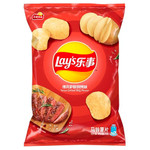 Чипсы Lay's potato chips texas grilled BBQ Flavor   70гр