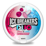 Жвачка ICE BREAKERS DUO Леденцы со вкусом малины и мяты 36гр