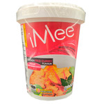 Лапша iMEE с красной пастой со вкусом курицы 70гр стакан