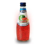Напиток Blue Riva с семенами базилика вкус арбуза 290мл. Тайланд