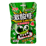 Конфеты Hong Tai Kee  кислые с шипучкой со вкусом арбуза   22гр