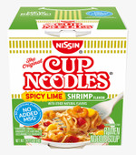 Лапша Cup Noodles Spicy Lime Shrimps 64гр