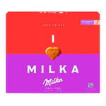 Набор шоколадных конфет Milka I love с нугой и орехами 110гр