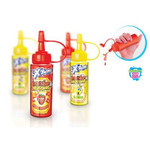 X-TREME Ketchup & Mustard, конфета-гель, в виде кетчупа и горчицы 55гр, 12 шт в шоубоксе /12 шоубок