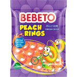 Мармелад Bebeto Peach Rings со вкусом персика 70гр