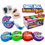 Жев. резинка Crazy Roll Bubble Gum + Tattoo 15гр.