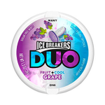 Леденцы ICE BREAKERS DUO со вкусом Винограда и мяты 36гр