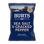 Чипсы картофельные Burts Sea Salt and Cracked Pepper 40гр