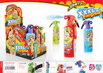 JOHNY BEE XXXL Fire Spray сладкий спрей в виде огнетушителя 105ml ,   12 шт в шоубоксе /8 шоубоксов