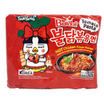 Лапша Samyang Hot chicken ramen острая со вкусом курицы в томатной пасте 140г.