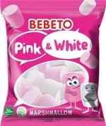 Суфле Bebeto Pink&White со вкусом ванили и клубники 60гр