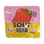 Конфеты SOUR 321 Клубника кислые 22гр