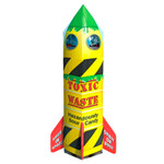 Леденцы Toxic Rocket 126гр