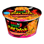 Лапша Nissin Spicy Fire Wok креветка с кунжутом 129гр.