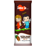Шоколад Love is Темный с Какао 80% 80гр.