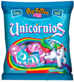 Карамель леденцовая на палочке BOAVISTENSE (POP TATTOO UNICORNIOS (со вкусом сахарной ваты)), 4г.