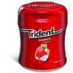 Жев.резинка без сахара Trident клубника (банка) 82,6гр