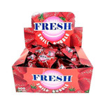 Жев.резинка Fresh Smile Bubble дражированная - клубника   3гр