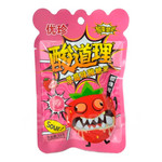 Конфеты Hong Tai Kee  Crazy Strawberry с шипучкой   22гр