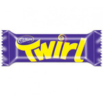 Шоколадный батончик Cadbury Twirl 43гр Великобритания