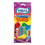 Жев. мармелад Vidal Sour Rainbow Straws 100гр