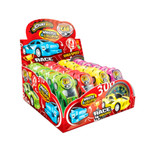 Леденец Johny Bee с игрушкой Whistle Car Pop    10гр