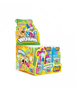 JOHNY BEE Worms 2 in 1, жидкая конфета, + кислый порошок.  20гр