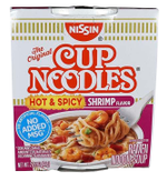 Лапша Cup Noodles Хот Hot & Spicy Shrimps 64гр