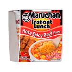Лапша Maruchan Instant Lunch со вкусом говядины (Hot Spicy Beef) 64гр