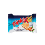 Вафля с молочно-шоколадной начинкой и фундуком Triplex 20 гр.