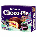 Печенье Orion Choco Pie Черная Смородина   360гр
